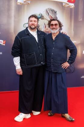 Premiere Die Schule der magischen Tiere 4 Daniel Zillmann and Heiko Pinkowski at the premiere of the movie Die Schule der magischen Tiere 4 at Zoo Palast on 19 09 2025 in Berlin Copyright: xEventpressxKochanx