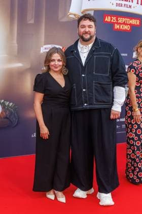Premiere Die Schule der magischen Tiere 4 Annett Louisan and Daniel Zillmann at the premiere of the movie Die Schule der magischen Tiere 4 at Zoo Palast on 19 09 2025 in Berlin Copyright: xEventpressxKochanx