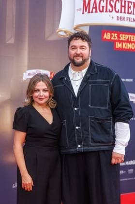 Premiere Die Schule der magischen Tiere 4 Annett Louisan and Daniel Zillmann at the premiere of the movie Die Schule der magischen Tiere 4 at Zoo Palast on 19 09 2025 in Berlin Copyright: xEventpressxKochanx