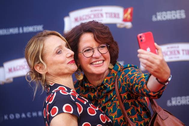 Premiere Die Schule der magischen Tiere 4 Christina Große and Margit Auer at the premiere of the movie Die Schule der magischen Tiere 4 at Zoo Palast on 19 09 2025 in Berlin Copyright: xEventpressxKochanx
