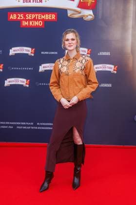 Premiere Die Schule der magischen Tiere 4 Lucy Hellenbrecht at the premiere of the movie Die Schule der magischen Tiere 4 at Zoo Palast on 19 09 2025 in Berlin Copyright: xEventpressxKochanx