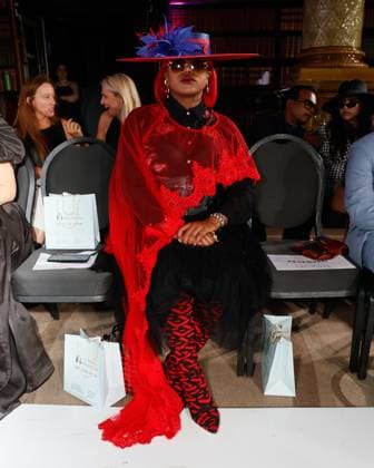 The London Fashion Week: Barrus X Art De Huile Show held at The Royal Horseguards Hotel - Arrivals COOKiiE attending the London Fashion Week: Barrus X Art De Huile Show held at The Royal Horseguards Hotel, London London United Kingdom Copyright: xMarioxMitsisx xSOPAxImagesx MarioMitsis_LFWBarrusX_COOKiiE-385794