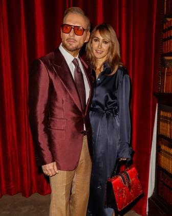 The London Fashion Week: Barrus X Art De Huile Show held at The Royal Horseguards Hotel - Arrivals Matt Goss and Chantal Brown attending the London Fashion Week: Barrus X Art De Huile Show held at The Royal Horseguards Hotel, London London United Kingdom Copyright: xMarioxMitsisx xSOPAxImagesx MarioMitsis_LFWBarrusX_Matt Goss, Chantal Brown-385802