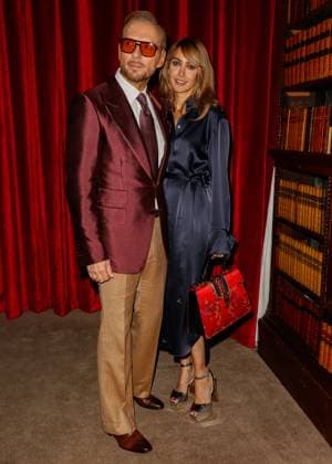 The London Fashion Week: Barrus X Art De Huile Show held at The Royal Horseguards Hotel - Arrivals Matt Goss and Chantal Brown attending the London Fashion Week: Barrus X Art De Huile Show held at The Royal Horseguards Hotel, London London United Kingdom Copyright: xMarioxMitsisx xSOPAxImagesx MarioMitsis_LFWBarrusX_Matt Goss, Chantal Brown-385803