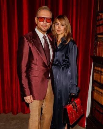The London Fashion Week: Barrus X Art De Huile Show held at The Royal Horseguards Hotel - Arrivals Matt Goss and Chantal Brown attending the London Fashion Week: Barrus X Art De Huile Show held at The Royal Horseguards Hotel, London London United Kingdom Copyright: xMarioxMitsisx xSOPAxImagesx MarioMitsis_LFWBarrusX_Matt Goss, Chantal Brown-385805