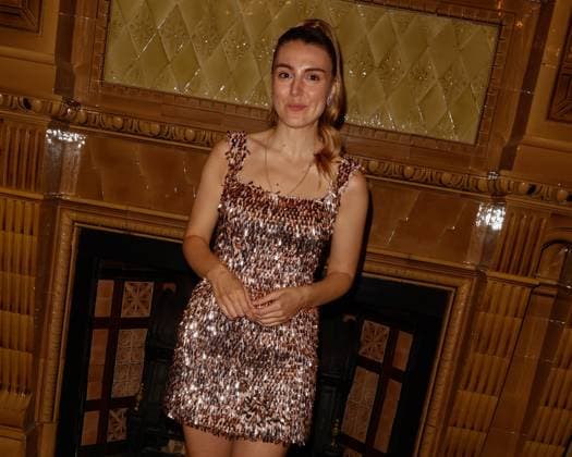 The London Fashion Week: Barrus X Art De Huile Show held at The Royal Horseguards Hotel - Arrivals Angel Swift attending the London Fashion Week: Barrus X Art De Huile Show held at The Royal Horseguards Hotel, London London United Kingdom Copyright: xMarioxMitsisx xSOPAxImagesx MarioMitsis_LFWBarrusX_Angel Swift-385827