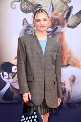 Esther Graf at the premiere of the movie Die Schule der magischen Tiere 4 at Zoo Palast Berlin, 19 09 2025 Foto:xN.xKubelkax xFuturexImagex tiere_berlin_5902