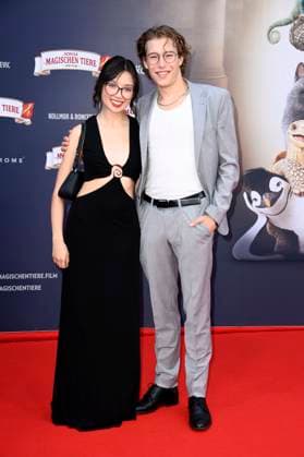 Purnima Grätz and Thilo Fridolin Matthes at the premiere of the movie Die Schule der magischen Tiere 4 at Zoo Palast Berlin, 19 09 2025 Foto:xN.xKubelkax xFuturexImagex tiere_berlin_5934