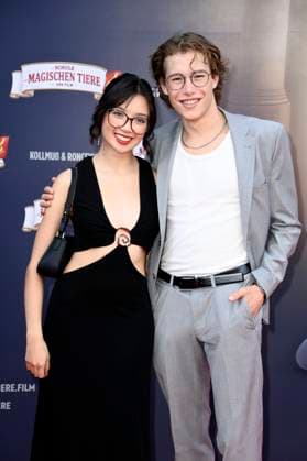 Purnima Grätz and Thilo Fridolin Matthes at the premiere of the movie Die Schule der magischen Tiere 4 at Zoo Palast Berlin, 19 09 2025 Foto:xN.xKubelkax xFuturexImagex tiere_berlin_5935