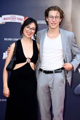 Purnima Grätz and Thilo Fridolin Matthes at the premiere of the movie Die Schule der magischen Tiere 4 at Zoo Palast Berlin, 19 09 2025 Foto:xN.xKubelkax xFuturexImagex tiere_berlin_5936