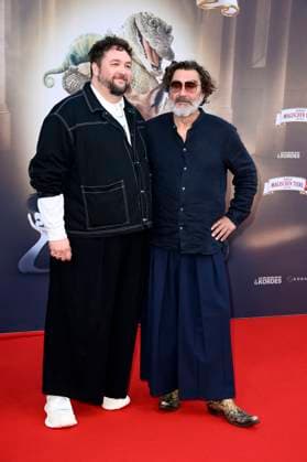 Daniel Zillmann and Heiko Pinkowski at the premiere of the movie Die Schule der magischen Tiere 4 at Zoo Palast Berlin, 19 09 2025 Foto:xN.xKubelkax xFuturexImagex tiere_berlin_5945