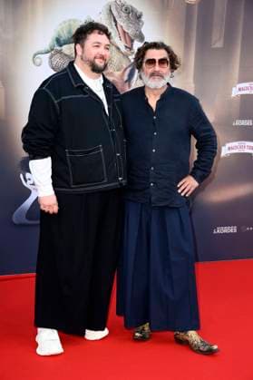 Daniel Zillmann and Heiko Pinkowski at the premiere of the movie Die Schule der magischen Tiere 4 at Zoo Palast Berlin, 19 09 2025 Foto:xN.xKubelkax xFuturexImagex tiere_berlin_5946