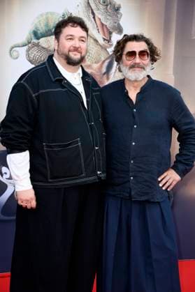 Daniel Zillmann and Heiko Pinkowski at the premiere of the movie Die Schule der magischen Tiere 4 at Zoo Palast Berlin, 19 09 2025 Foto:xN.xKubelkax xFuturexImagex tiere_berlin_5947