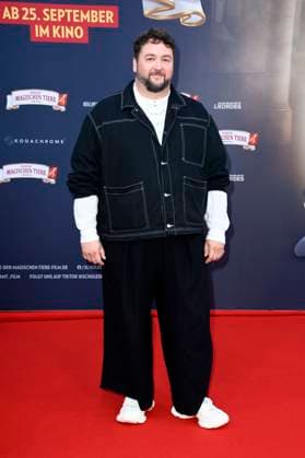 Daniel Zillmann at the premiere of the movie Die Schule der magischen Tiere 4 at Zoo Palast Berlin, 19 09 2025 Foto:xN.xKubelkax xFuturexImagex tiere_berlin_5948