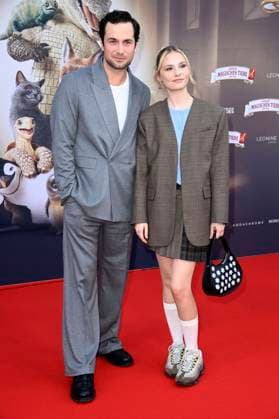 Samuel Schneider and Esther Graf at the premiere of the movie Die Schule der magischen Tiere 4 at Zoo Palast Berlin, 19 09 2025 Foto:xN.xKubelkax xFuturexImagex tiere_berlin_5980