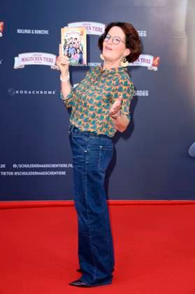 Margit Auer at the premiere of the movie Die Schule der magischen Tiere 4 at Zoo Palast Berlin, 19 09 2025 Foto:xN.xKubelkax xFuturexImagex tiere_berlin_5985