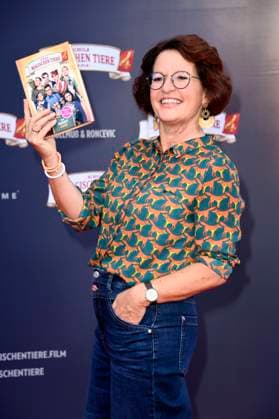 Margit Auer at the premiere of the movie Die Schule der magischen Tiere 4 at Zoo Palast Berlin, 19 09 2025 Foto:xN.xKubelkax xFuturexImagex tiere_berlin_5988