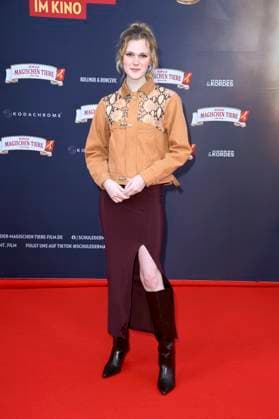 Lucy Engelbrecht at the premiere of the movie The School of Magical Animals 4 at Zoo Palast Berlin, 19 09 2025 Foto:xN.xKubelkax xFuturexImagex tiere_berlin_5990