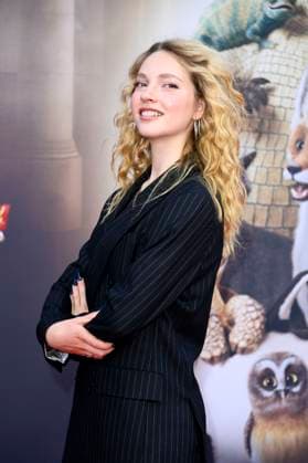 Emilia Maier at the premiere of the movie Die Schule der magischen Tiere 4 at Zoo Palast Berlin, 19 09 2025 Foto:xN.xKubelkax xFuturexImagex tiere_berlin_5998