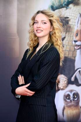 Emilia Maier at the premiere of the movie Die Schule der magischen Tiere 4 at Zoo Palast Berlin, 19 09 2025 Foto:xN.xKubelkax xFuturexImagex tiere_berlin_5999