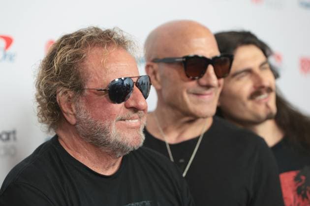 2025 iHeartRadio Music Festival - Press Room Sammy Hagar, Joe Satriani, and Rai Thistlethwayte attend the 2025 iHeartRadio Music Festival at T-Mobile Arena on September 19, 2025 in Las Vegas, Nevada. Las Vegas T-Mobile Arena NV USA Copyright: xcraSH imageSPACEx