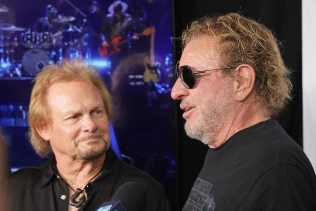 2025 iHeartRadio Music Festival - Press Room Michael Anthony and Sammy Hagar attend the 2025 iHeartRadio Music Festival at T-Mobile Arena on September 19, 2025 in Las Vegas, Nevada. Las Vegas T-Mobile Arena NV USA Copyright: xcraSH imageSPACEx