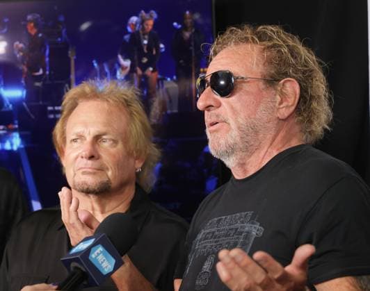 2025 iHeartRadio Music Festival - Press Room Michael Anthony and Sammy Hagar attend the 2025 iHeartRadio Music Festival at T-Mobile Arena on September 19, 2025 in Las Vegas, Nevada. Las Vegas T-Mobile Arena NV USA Copyright: xcraSH imageSPACEx