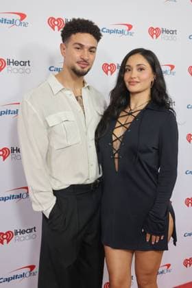 2025 iHeartRadio Music Festival - Press Room Miguel Harichi and Leah Ketab attend the 2025 iHeartRadio Music Festival at T-Mobile Arena on September 19, 2025 in Las Vegas, Nevada. Las Vegas T-Mobile Arena NV USA Copyright: xcraSH imageSPACEx