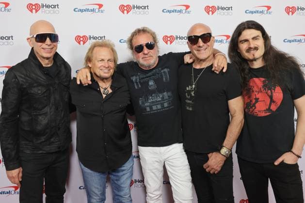 2025 iHeartRadio Music Festival - Press Room Kenny Aronoff, Michael Anthony, Sammy Hagar, Joe Satriani, and Rai Thistlethwayte attend the 2025 iHeartRadio Music Festival at T-Mobile Arena on September 19, 2025 in Las Vegas, Nevada. Las Vegas T-Mobile Arena NV USA Copyright: xcraSH imageSPACEx