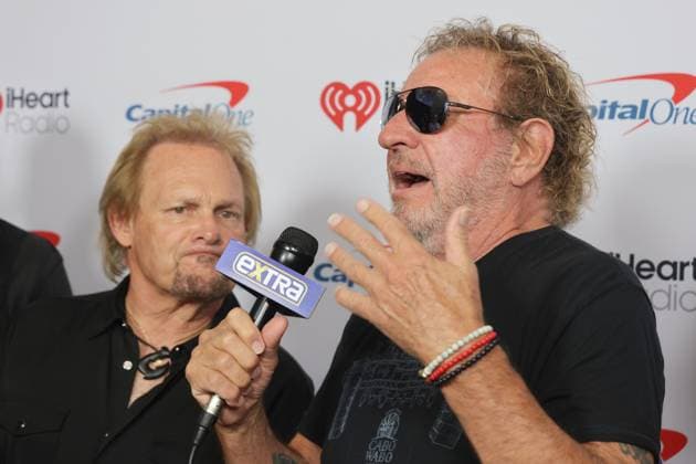 2025 iHeartRadio Music Festival - Press Room Michael Anthony and Sammy Hagar attend the 2025 iHeartRadio Music Festival at T-Mobile Arena on September 19, 2025 in Las Vegas, Nevada. Las Vegas T-Mobile Arena NV USA Copyright: xcraSH imageSPACEx