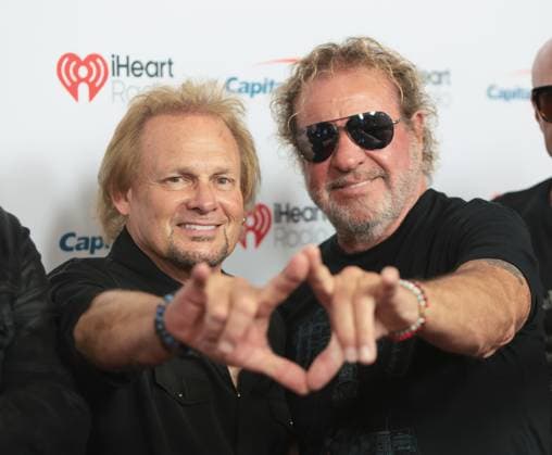 2025 iHeartRadio Music Festival - Press Room Michael Anthony and Sammy Hagar attend the 2025 iHeartRadio Music Festival at T-Mobile Arena on September 19, 2025 in Las Vegas, Nevada. Las Vegas T-Mobile Arena NV USA Copyright: xcraSH imageSPACEx