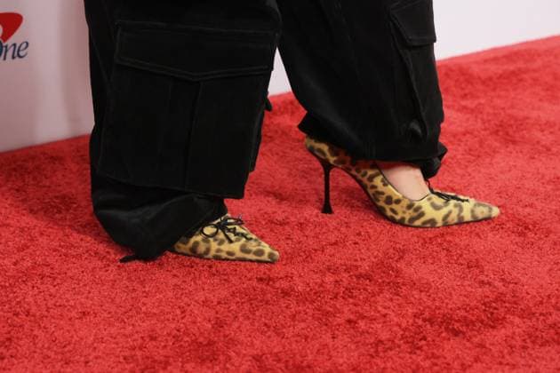 2025 iHeartRadio Music Festival - Press Room EJAE of KPop Demon Hunters shoe detail at the 2025 iHeartRadio Music Festival at T-Mobile Arena on September 19, 2025 in Las Vegas, Nevada. Las Vegas T-Mobile Arena NV USA Copyright: xcraSH imageSPACEx