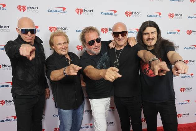 2025 iHeartRadio Music Festival - Press Room Kenny Aronoff, Michael Anthony, Sammy Hagar, Joe Satriani, and Rai Thistlethwayte attend the 2025 iHeartRadio Music Festival at T-Mobile Arena on September 19, 2025 in Las Vegas, Nevada. Las Vegas T-Mobile Arena NV USA Copyright: xcraSH imageSPACEx