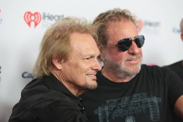 2025 iHeartRadio Music Festival - Press Room Michael Anthony and Sammy Hagar attend the 2025 iHeartRadio Music Festival at T-Mobile Arena on September 19, 2025 in Las Vegas, Nevada. Las Vegas T-Mobile Arena NV USA Copyright: xcraSH imageSPACEx