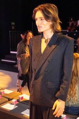 Damian Hurley at the Lola Casademunt by Maite Fashion Show at the Mercedes Benz Fashion Week Madrid Spring Summer 2026 at the Ifema Madrid exhibition center, 19 09 2025 Foto:xDyDxFotografosx xFuturexImagex casademunt_5911