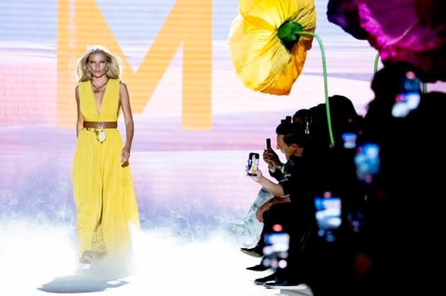 Esther Canadas at the Lola Casademunt by Maite Fashion Show at the Mercedes Benz Fashion Week Madrid Spring Summer 2026 at the Ifema Madrid exhibition center, 19 09 2025 Foto:xDyDxFotografosx xFuturexImagex casademunt_5918