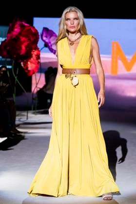 Esther Canadas at the Lola Casademunt by Maite Fashion Show at the Mercedes Benz Fashion Week Madrid Spring Summer 2026 at the Ifema Madrid exhibition center, 19 09 2025 Foto:xDyDxFotografosx xFuturexImagex casademunt_5921