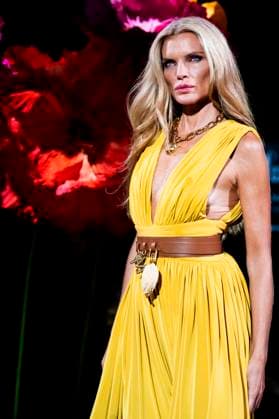 Esther Canadas at the Lola Casademunt by Maite Fashion Show at the Mercedes Benz Fashion Week Madrid Spring Summer 2026 at the Ifema Madrid exhibition center, 19 09 2025 Foto:xDyDxFotografosx xFuturexImagex casademunt_5924