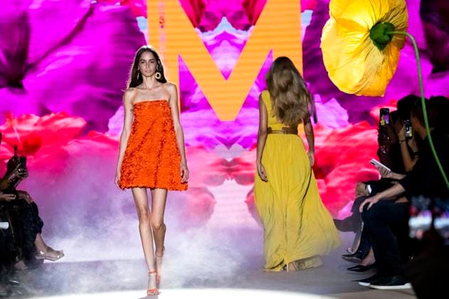 Model at the Lola Casademunt by Maite Fashion Show at the Mercedes Benz Fashion Week Madrid Spring Summer 2026 at the Ifema Madrid exhibition center, 19 09 2025 Foto:xDyDxFotografosx xFuturexImagex casademunt_5928