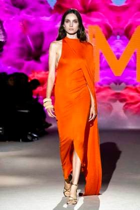 Model at the Lola Casademunt by Maite Fashion Show at the Mercedes Benz Fashion Week Madrid Spring Summer 2026 at the Ifema Madrid exhibition center, 19 09 2025 Foto:xDyDxFotografosx xFuturexImagex casademunt_5938