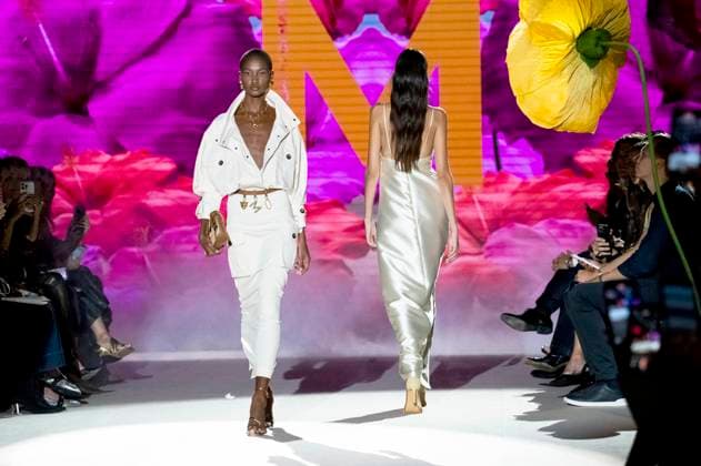 Model at the Lola Casademunt by Maite Fashion Show at the Mercedes Benz Fashion Week Madrid Spring Summer 2026 at the Ifema Madrid exhibition center, 19 09 2025 Foto:xDyDxFotografosx xFuturexImagex casademunt_5940