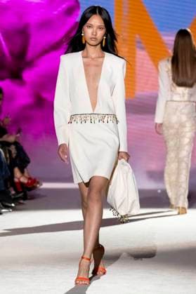 Model at the Lola Casademunt by Maite Fashion Show at the Mercedes Benz Fashion Week Madrid Spring Summer 2026 at the Ifema Madrid exhibition center, 19 09 2025 Foto:xDyDxFotografosx xFuturexImagex casademunt_5952