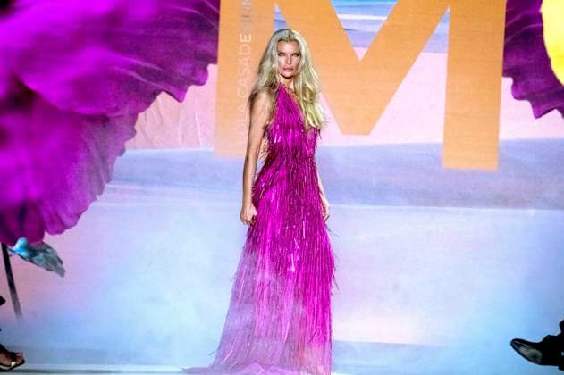 Esther Canadas at the Lola Casademunt by Maite Fashion Show at the Mercedes Benz Fashion Week Madrid Spring Summer 2026 at the Ifema Madrid exhibition center, 19 09 2025 Foto:xDyDxFotografosx xFuturexImagex casademunt_5966