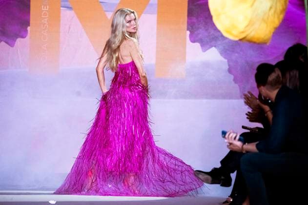 Esther Canadas at the Lola Casademunt by Maite Fashion Show at the Mercedes Benz Fashion Week Madrid Spring Summer 2026 at the Ifema Madrid exhibition center, 19 09 2025 Foto:xDyDxFotografosx xFuturexImagex casademunt_5967