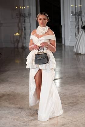 Sanyukta Shrestha SS26 LFW Catwalk Show Model walks the Sanyukta Shrestha SS26 LFW Catwalk Show at 1901 Ballroom, Andaz London Hotel, 40 Liverpool Street, EC2M 7QN on 19,09,2025, Credit:JIMMY JAMES Avalon United Kingdom, England, London, Westminster  Copyright: xJIMMYxJAMESx xAvalonx 1038824044
