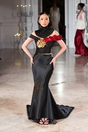 Sanyukta Shrestha SS26 LFW Catwalk Show Model walks the Sanyukta Shrestha SS26 LFW Catwalk Show at 1901 Ballroom, Andaz London Hotel, 40 Liverpool Street, EC2M 7QN on 19,09,2025, Credit:JIMMY JAMES Avalon United Kingdom, England, London, Westminster  Copyright: xJIMMYxJAMESx xAvalonx 1038824367