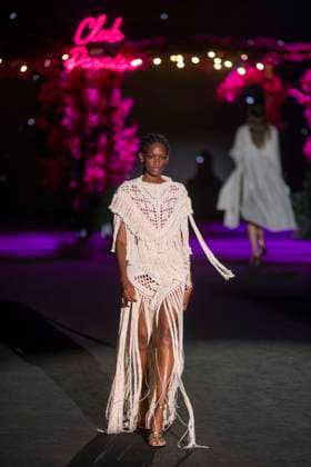 September 20, 2025, Madrid, Madrid, Spain: A model walks the runway for during the Odette Alvarez Spring Summer 2026 collection runway show during the 40th Mercedes-Benz Fashion Week in Madrid. Madrid Spain - ZUMAs296 20250920_znp_s296_020 Copyright: xLuisxSotox