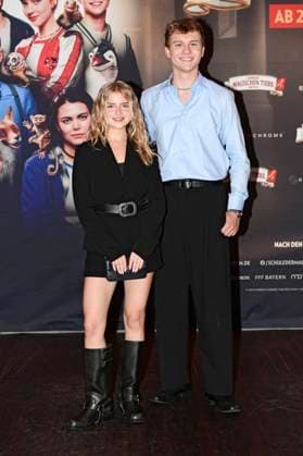 Emilia Pieske and Leonard Conrads at the premiere of the movie Die Schule der magischen Tiere 4 at the Astor Grand Cinema Hannover, 20 09 2025 Foto:xN.xHeuselx xFuturexImagex tiere_hannover_5906