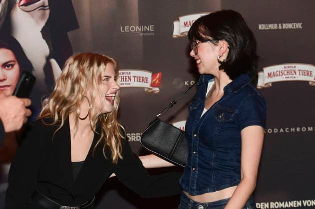 Emilia Pieske and Purnima Grätz at the premiere of the movie Die Schule der magischen Tiere 4 at the Astor Grand Cinema Hannover, 20 09 2025 Foto:xN.xHeuselx xFuturexImagex tiere_hannover_5913