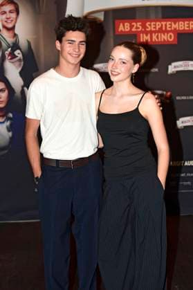 Loris Sichrovsky and Emilia Maier at the premiere of the movie The School of Magical Animals 4 at the Astor Grand Cinema Hannover, 20 09 2025 Foto:xN.xHeuselx xFuturexImagex tiere_hannover_5914